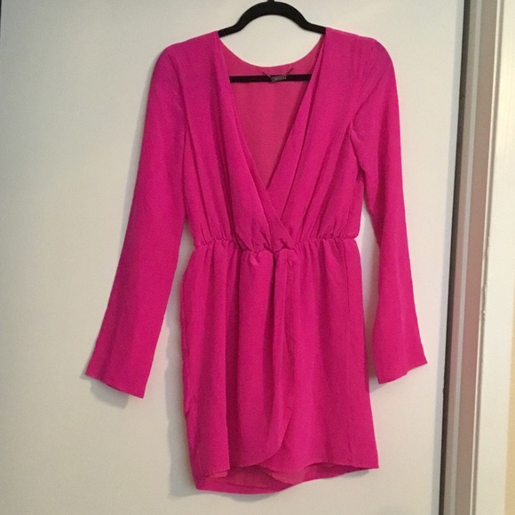 Naven long sleeve surplice dress size SMALL - Picture 1 of 2